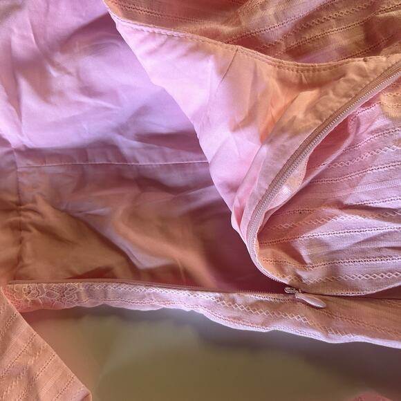 Princess Polly Anyone But You Pink Mini Dress Tie Back Bow Sweet Sleeveless Sz 4 - Picture 8 of 16